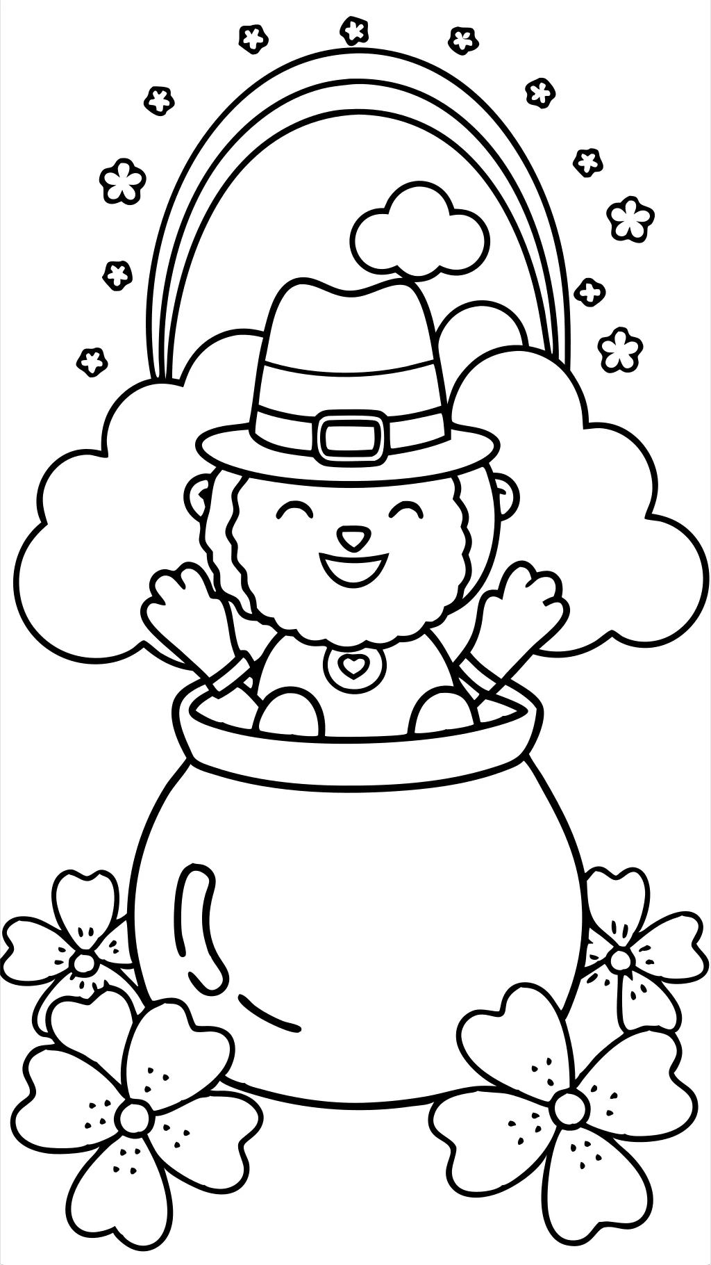 st patty’s day coloring pages